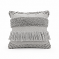 The Woven Spectrum Cushion Cover — Grey
