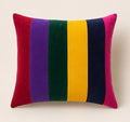 Multicolour velvet cushion cover cotton 18x18 Garud Living