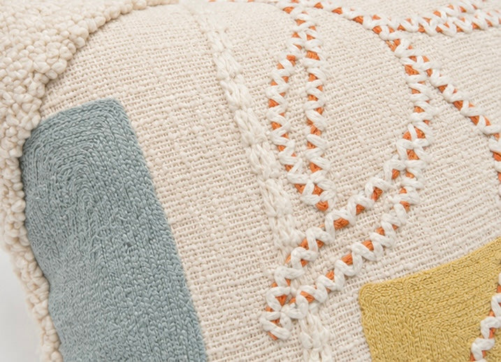 The Hand Embroidered Cushion Cover — III