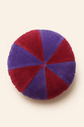 Round velvet cushion cover cotton 18 inch diameter Garud Living