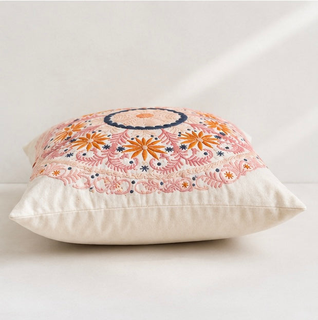 The Hand Embroidered Cushion Cover — I