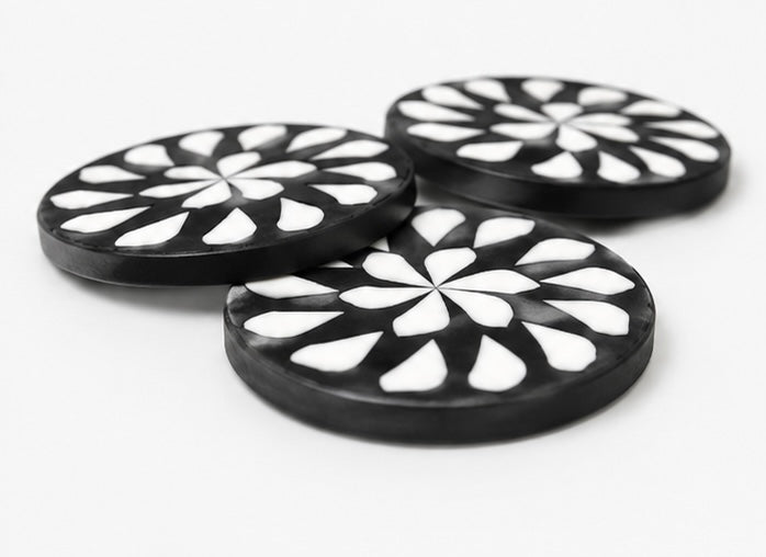 The Bone Coasters — Set of 3