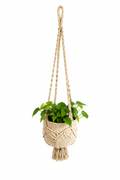 Macrame plant hanger handmade cotton cord Garud Living