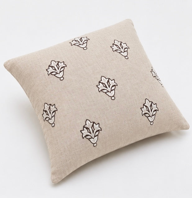 The Hand Embroidered Cushion Cover — VIII