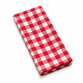 Heritage Gingham Cotton Napkins – Set of 4 (Red)