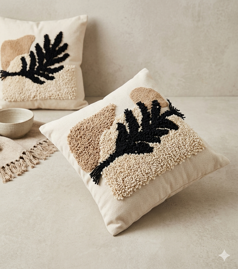 The Relief Tuft Cushion Cover
