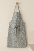 The Printed Cotton Apron — Grey
