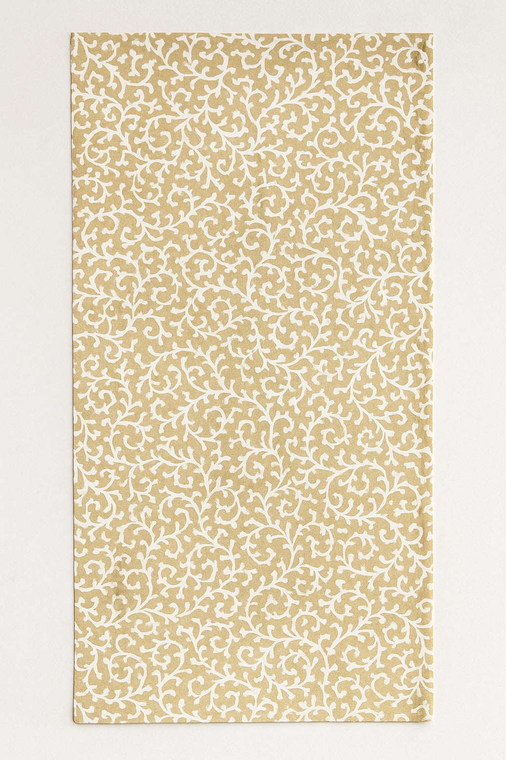 The Printed Cotton Table Runner — Beige