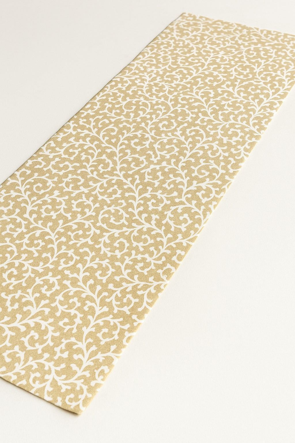 The Printed Cotton Table Runner — Beige