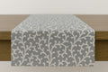 The Printed Cotton Table Runner — Grey