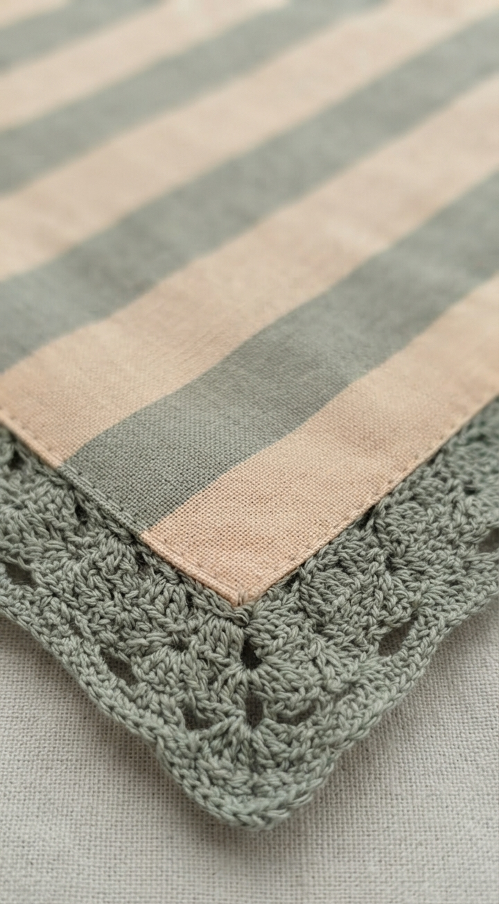 Vintage Bloom Floral Table Runner – Sage & Sand