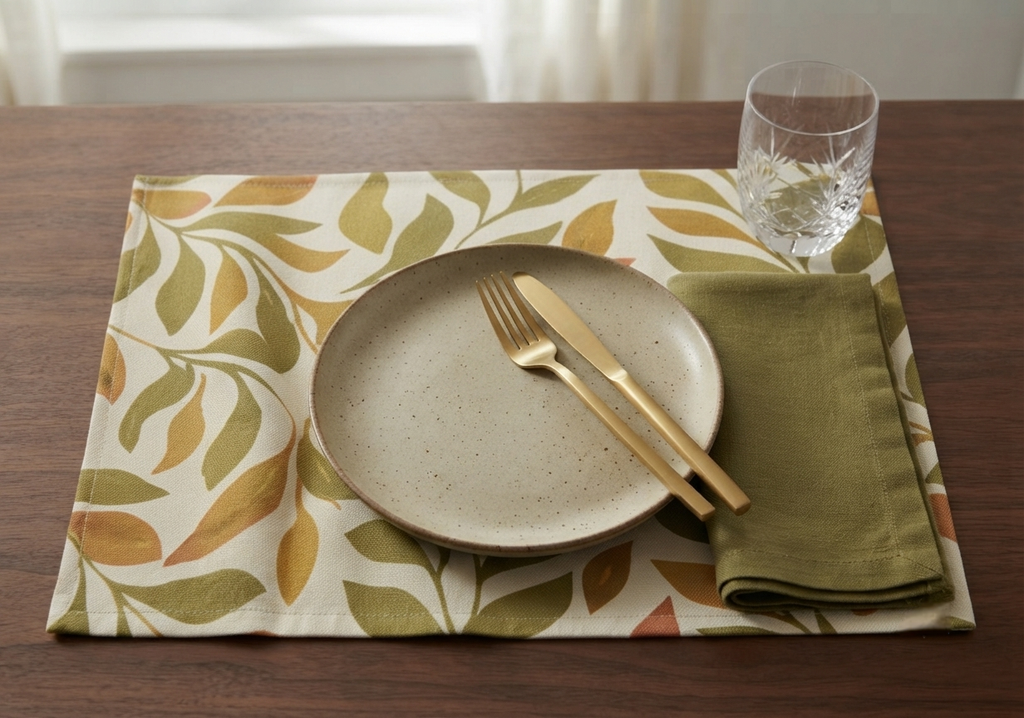 Botanical Leaf Placemat