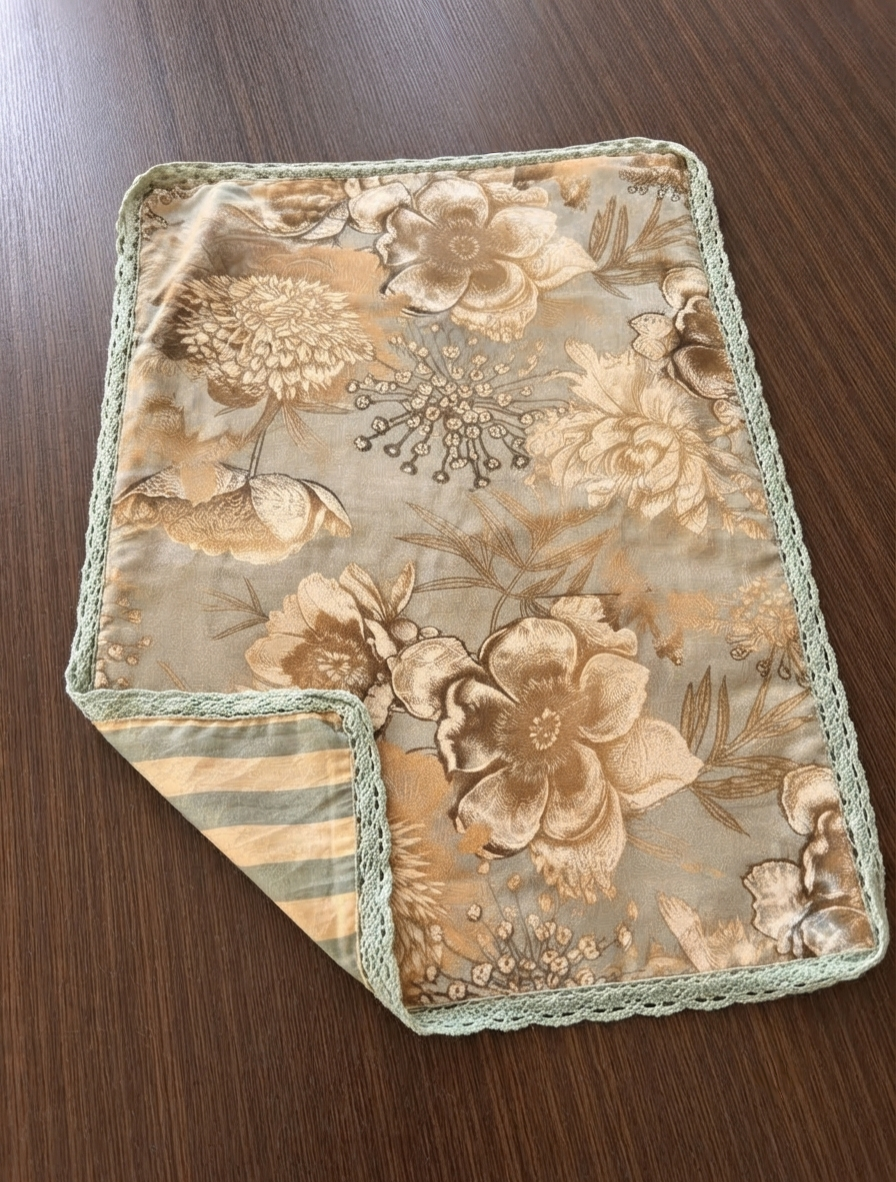 Vintage Bloom Floral Placemat Set of 6 – Sage & Sand