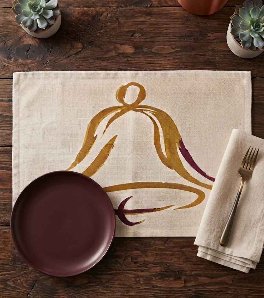 Golden Grace Placemat