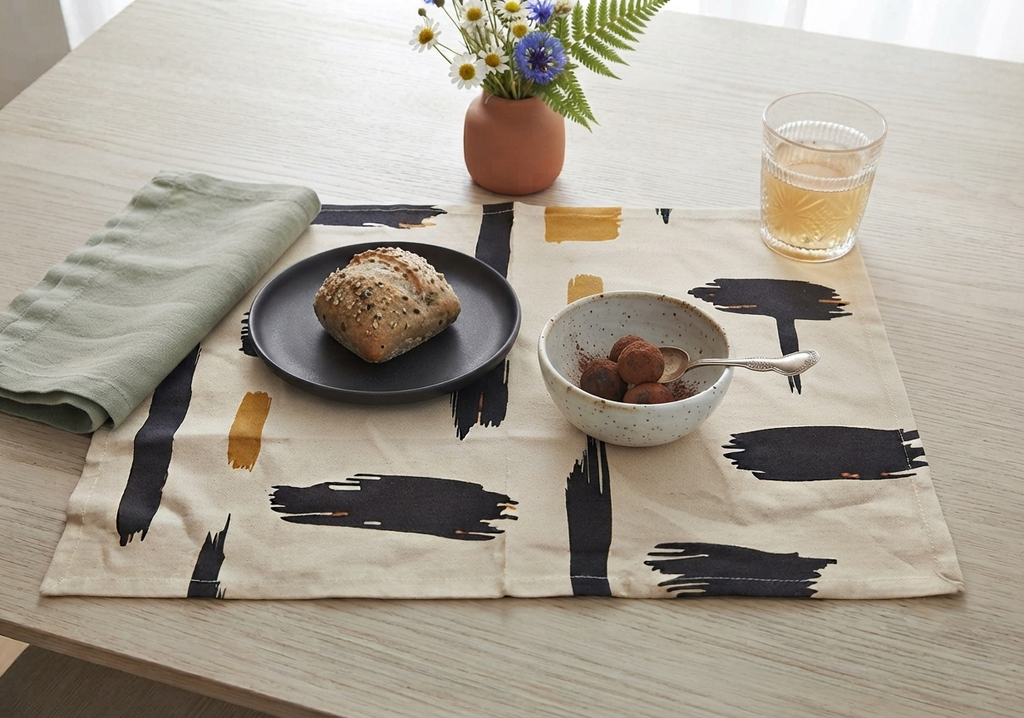 Abstract Brushstroke Placemat