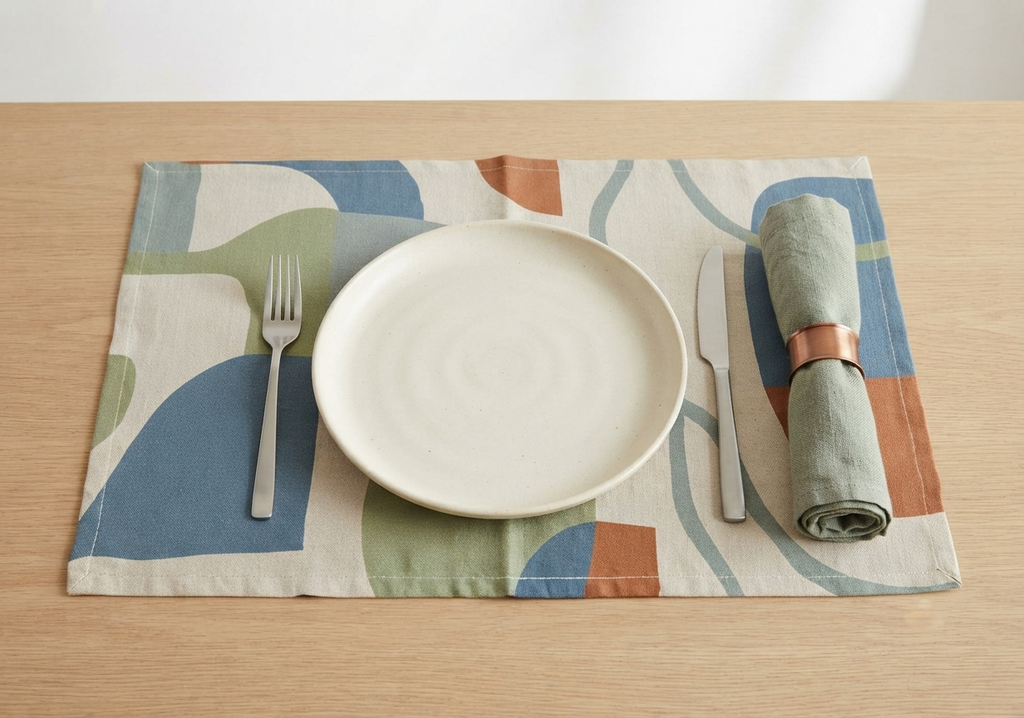 Modern Abstract Harmony Placemat