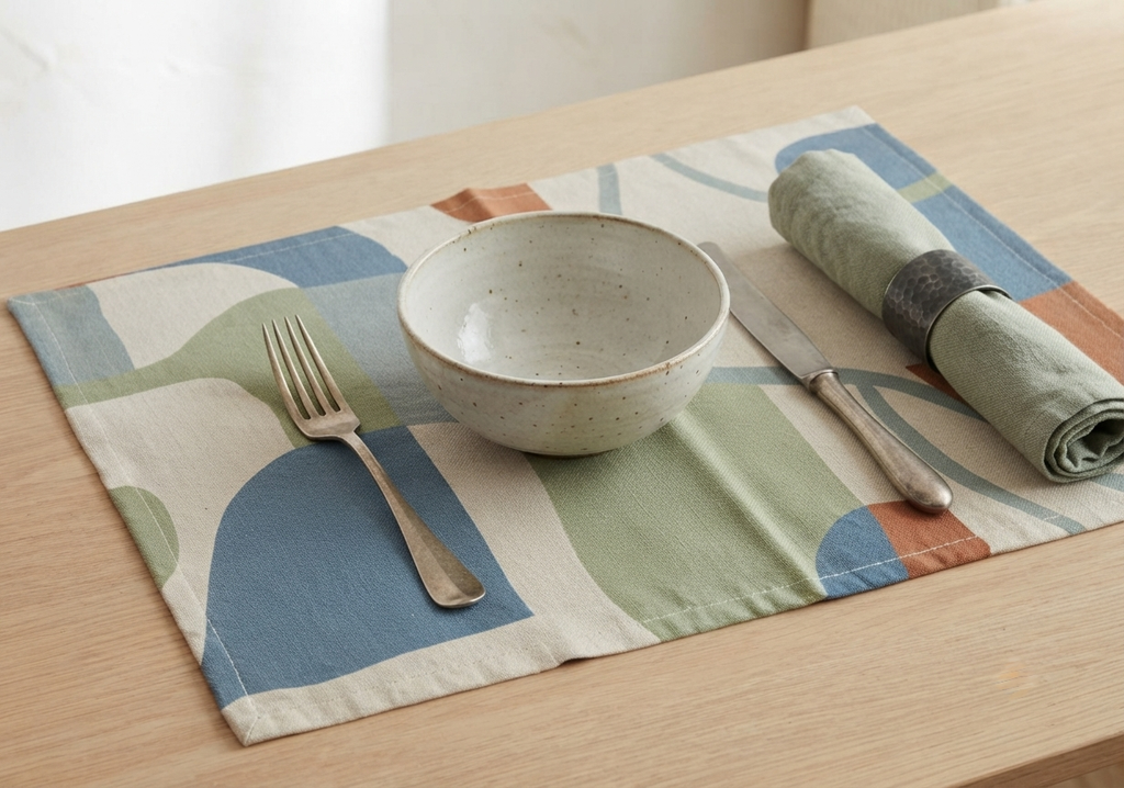 Modern Abstract Harmony Placemat
