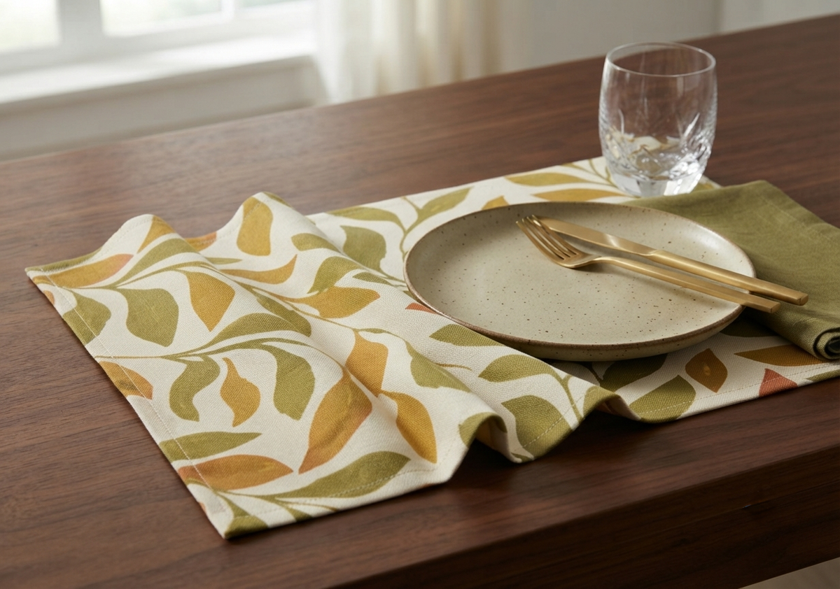 Botanical Leaf Placemat