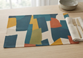 Modern Abstract Color Block Placemat